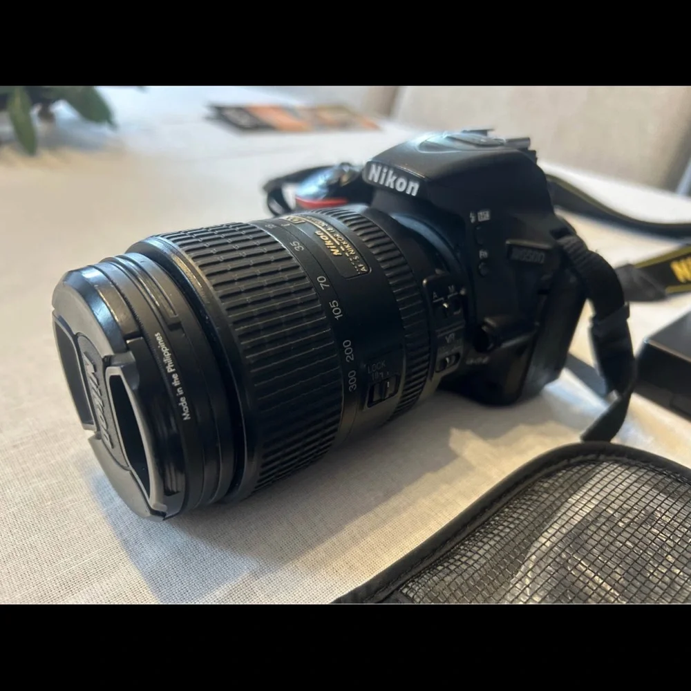 Nikon Black DSLR Camera with Accessories